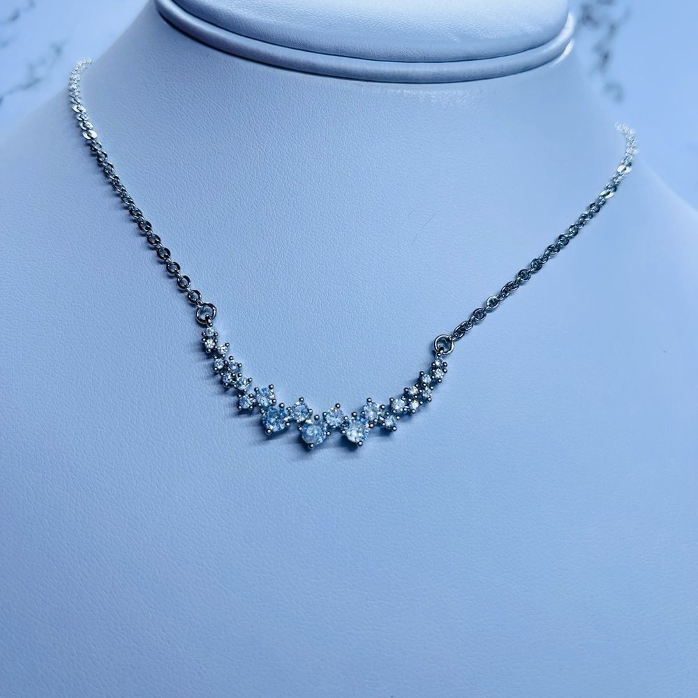 Gorgeous bubble chain pendant necklace